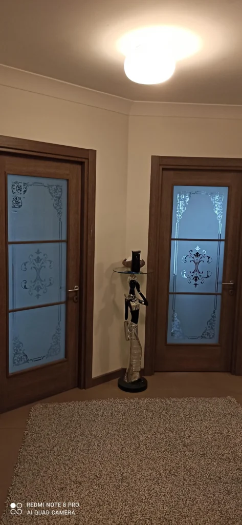 Cam kumlama desen işleme - Garant Cam