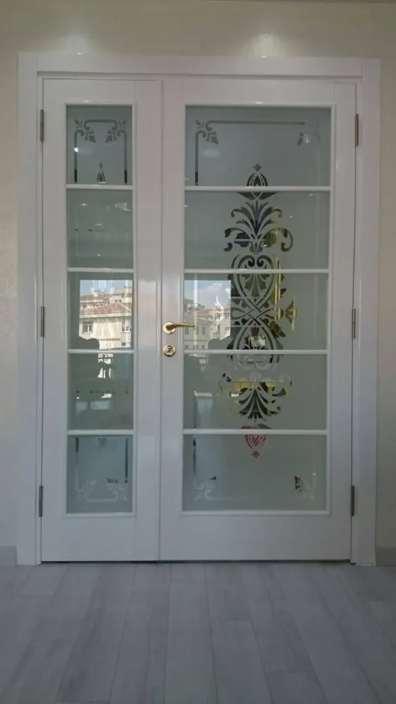 Cam kumlama desen işleme - Garant Cam