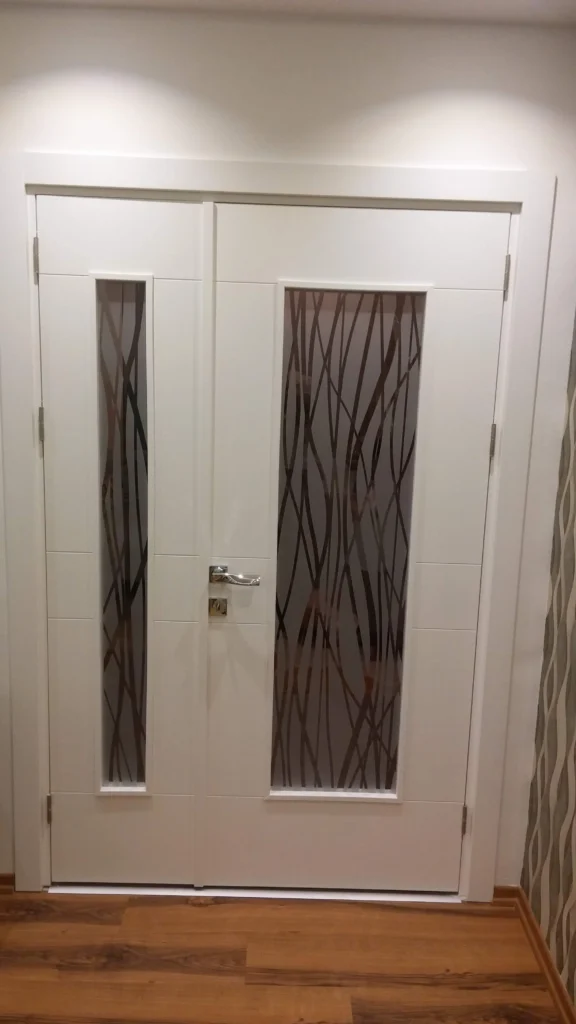 Cam kumlama desen işleme - Garant Cam