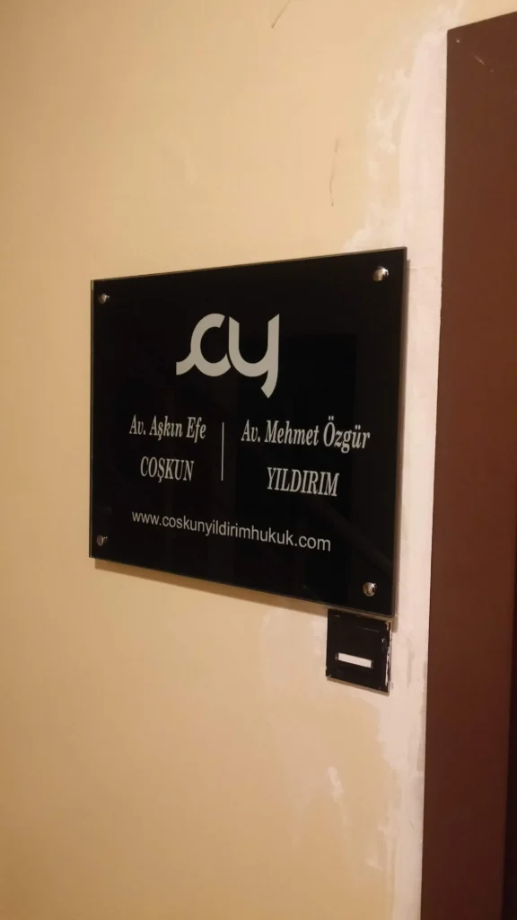 İstanbul kapı giriş tabelası - Garant Cam