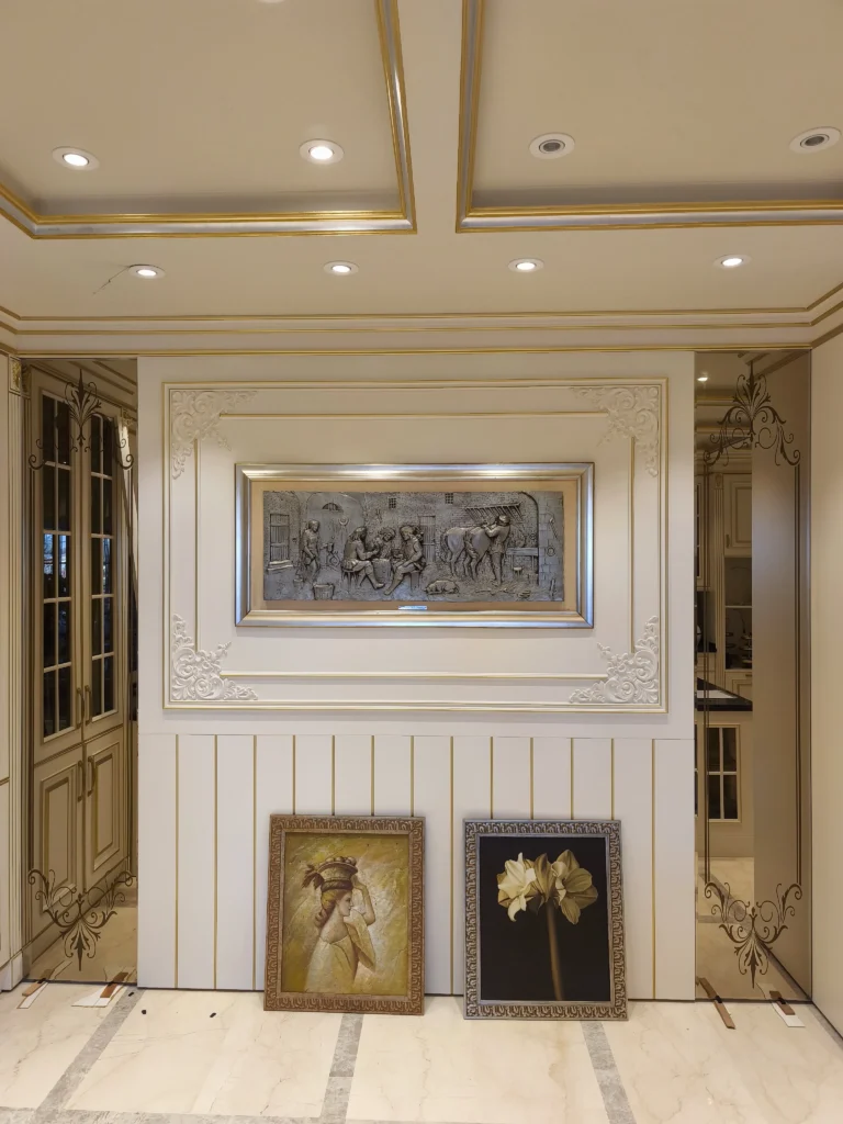 Dekoratif Temperli lamine rodajlı  cam ve ayna modelleri desen duvar kaplama ayna fiyatları ve montajı - Garant Cam 