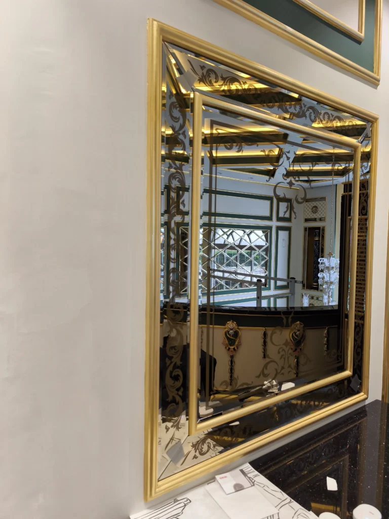  Dekoratif Temperli lamine rodajlı  cam ve ayna modelleri desen duvar kaplama ayna fiyatları ve montajı - Garant Cam 