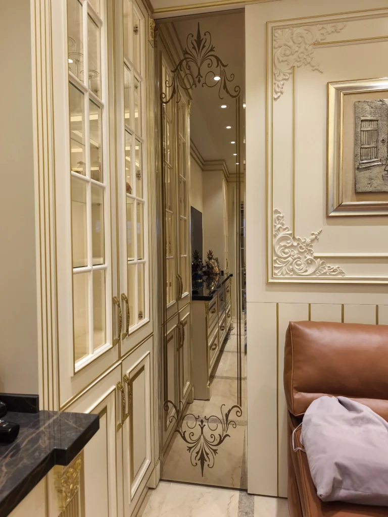 Dekoratif Temperli lamine rodajlı  cam ve ayna modelleri desen duvar kaplama ayna fiyatları ve montajı - Garant Cam 