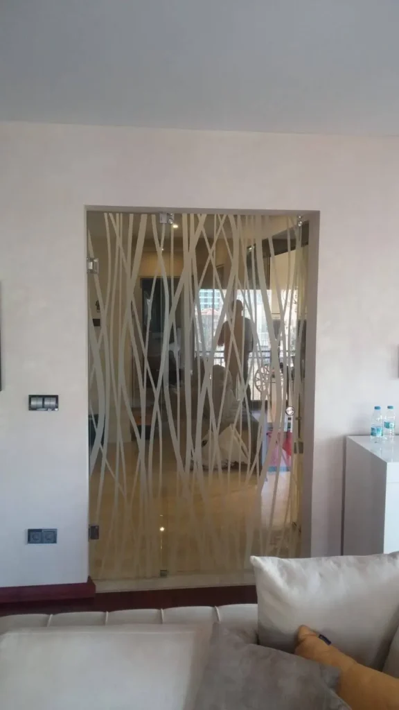 Kadıköy moda ev için  cam kapı  modeller - Garant Cam