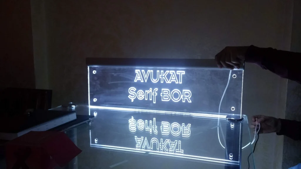 İstanbul  ışıklı cam tabela fiyatları -Garant Cam