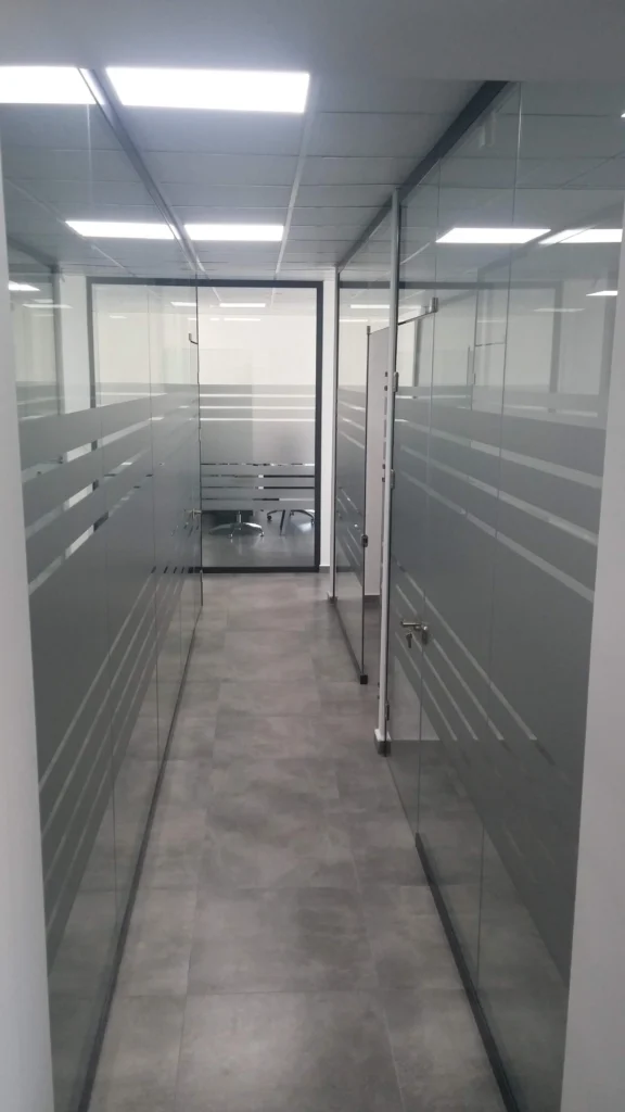 Muğla cam kapı ve ofis cam bölme sistemleri - Garant Cam