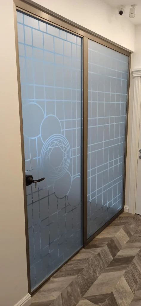 Nişantaşı ofis cam bölme sistemleri ve cam kapı - Garant Cam