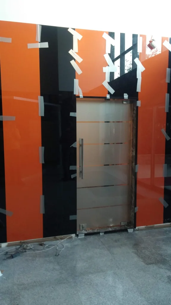 istanbul ofis boyalı cam kapı modelleri - Garant Cam