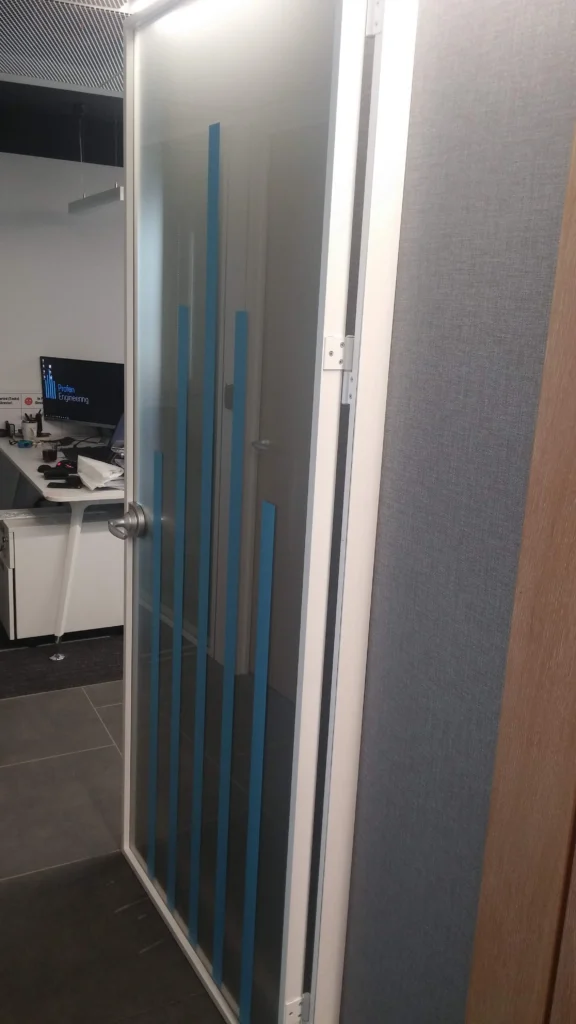 istanbul  logolu ofis cam kapı modelleri - Garant Cam