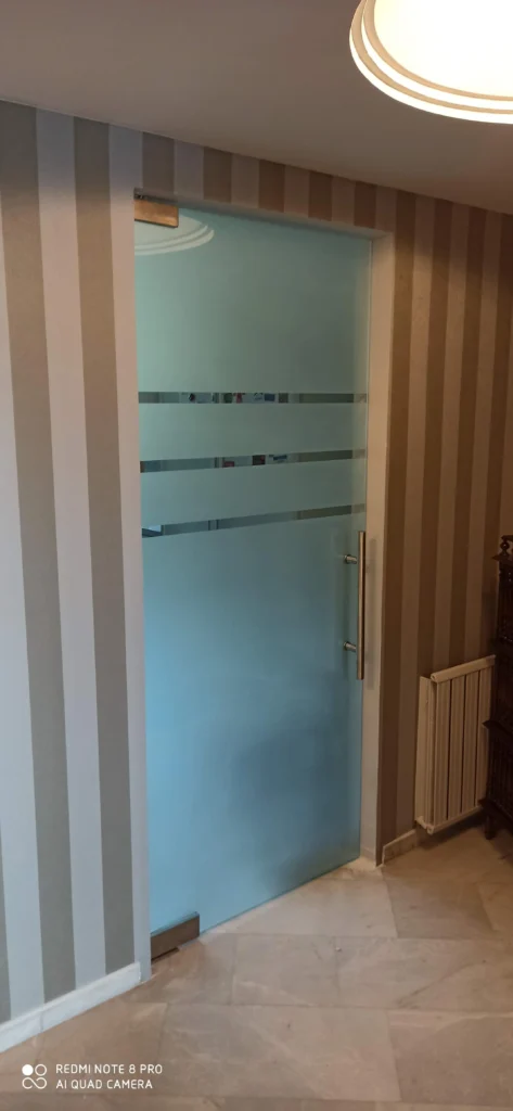 istanbul  kumlu ofis cam kapı modelleri - Garant Cam