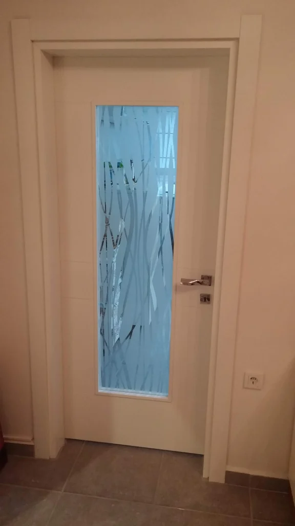 Dekoratif cam ve kumlama